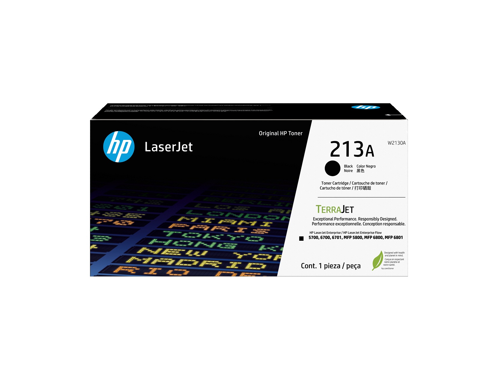 Kasetė HP No.213A (W2130A) BK 3500psl. OEM