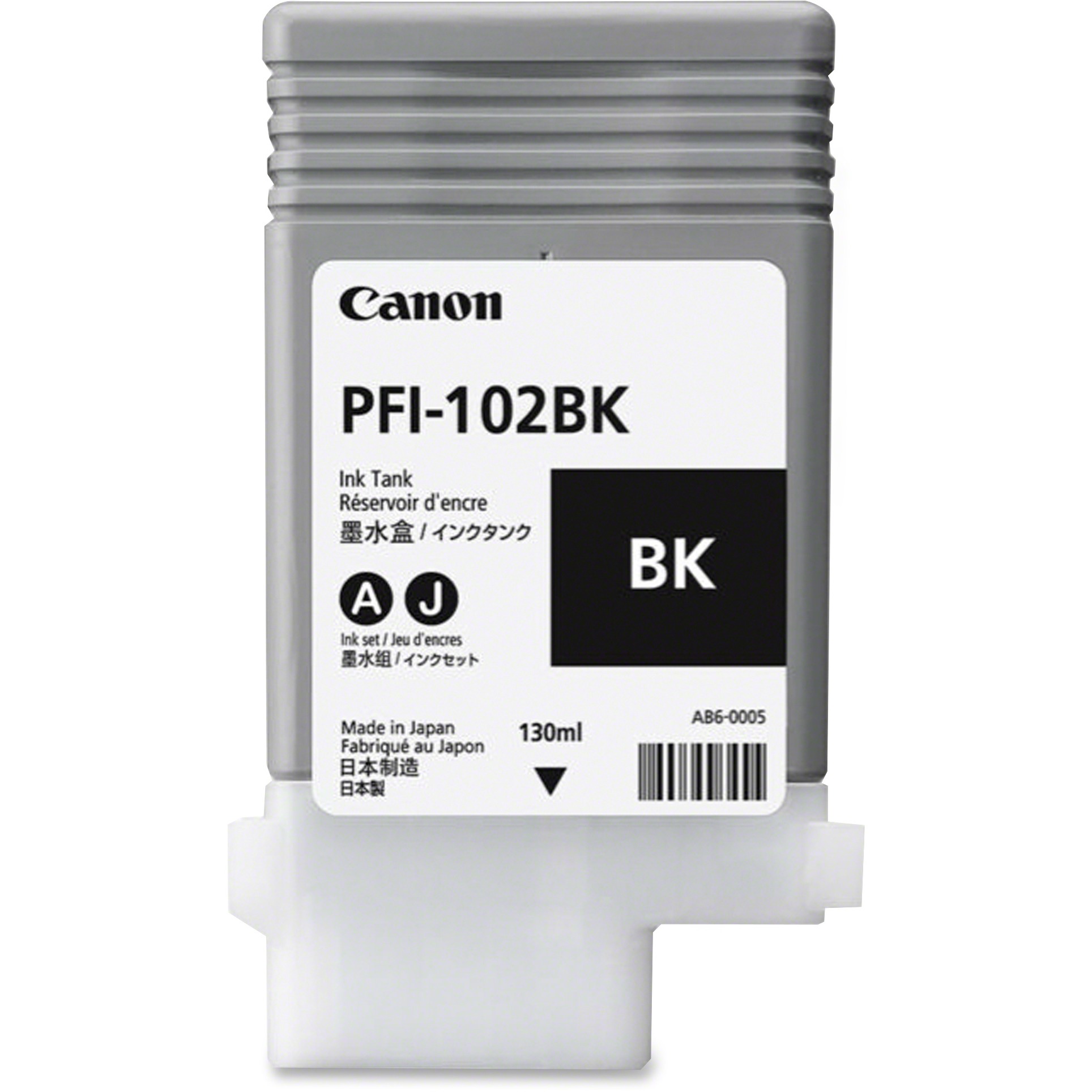 Kasetė Canon PFI-102K (0895B001) BK 130ml OEM