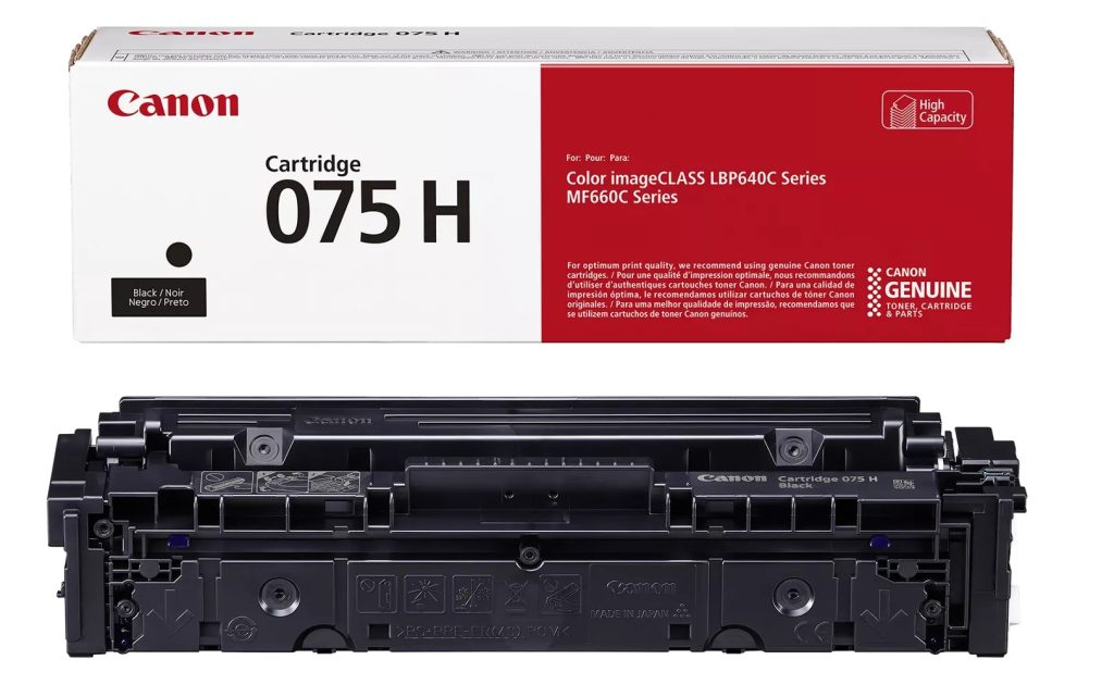 Kasetė Canon 075H (6369C002) BK 3500psl. OEM