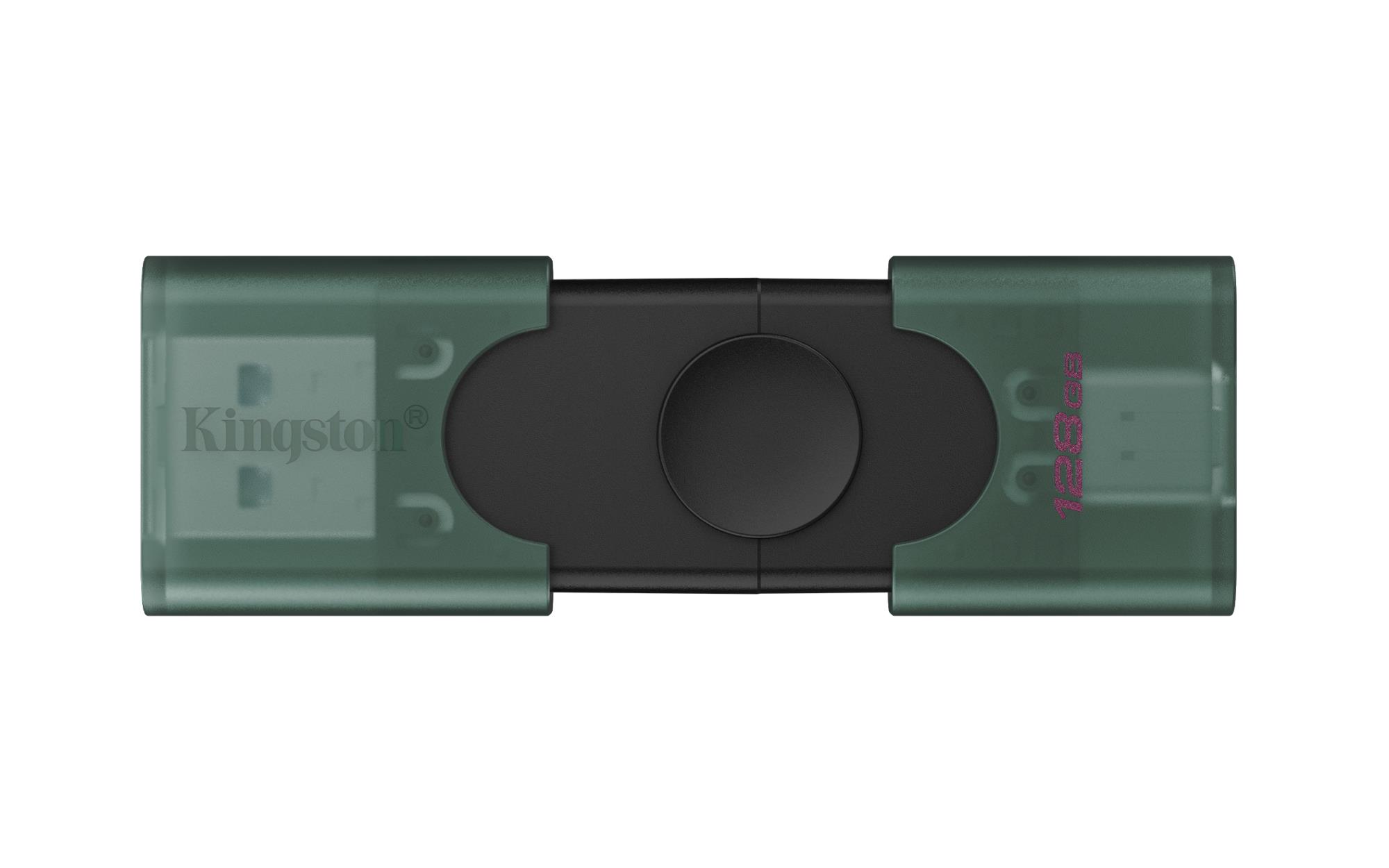 MEMORY DRIVE FLASH USB3.2/128G DUO DTDEG2/128GB KINGSTON