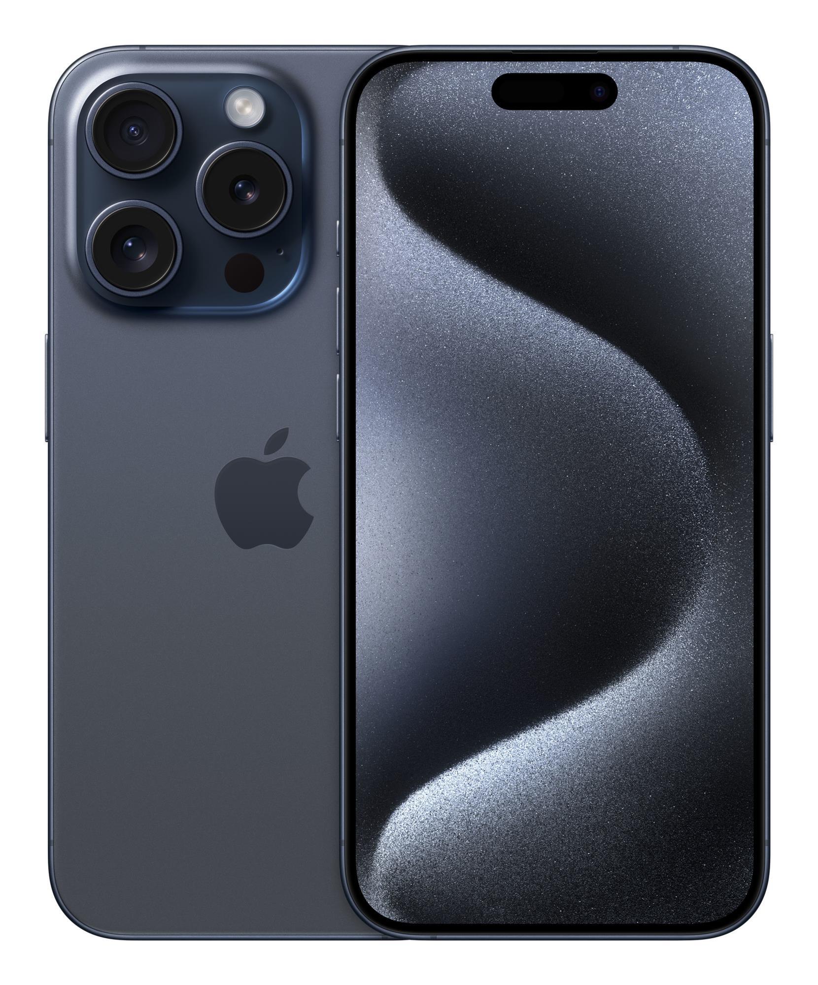REFURB. PHONE IPHONE 15 PRO/128GB BLUE APPLE RENEWED
