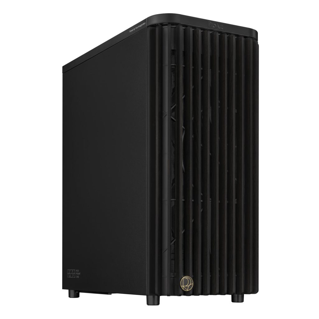 Case|ASUS|ProArt PA401 Wood Edition - Metal Panel|MidiTower|Not included|ATX|Colour Black|PROARTPA401WOODMETPWM