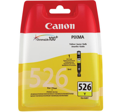 Kasetė Canon CLI-526Y YL 450psl OEM