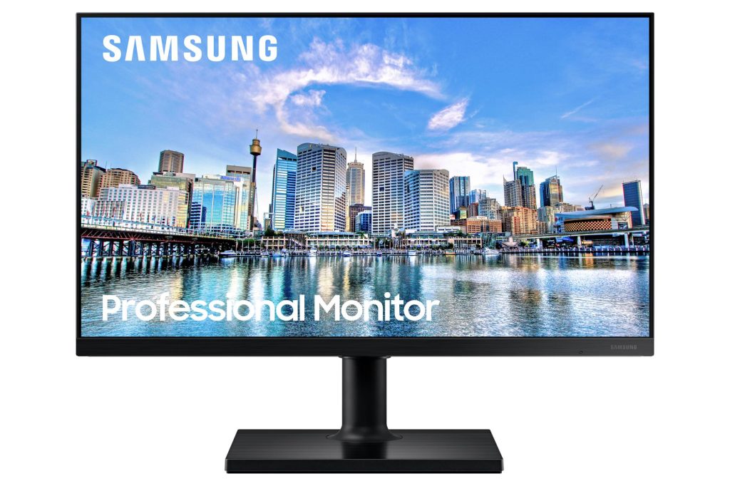LCD Monitor|SAMSUNG|24"|Business|Panel IPS|1920x1080|16:9|75Hz|5 ms|Swivel|Pivot|Height adjustable|Tilt|Colour Black|LF24T450FQRXXE