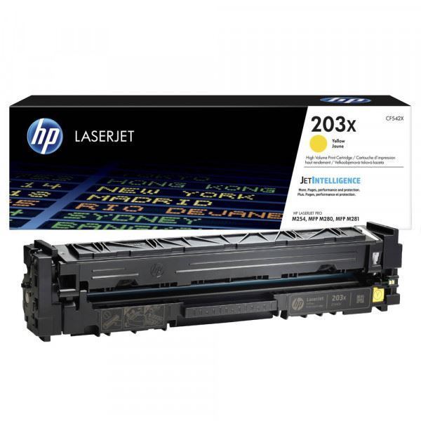 Kasetė HP No.203X (CF542X) YL 2500psl. OEM