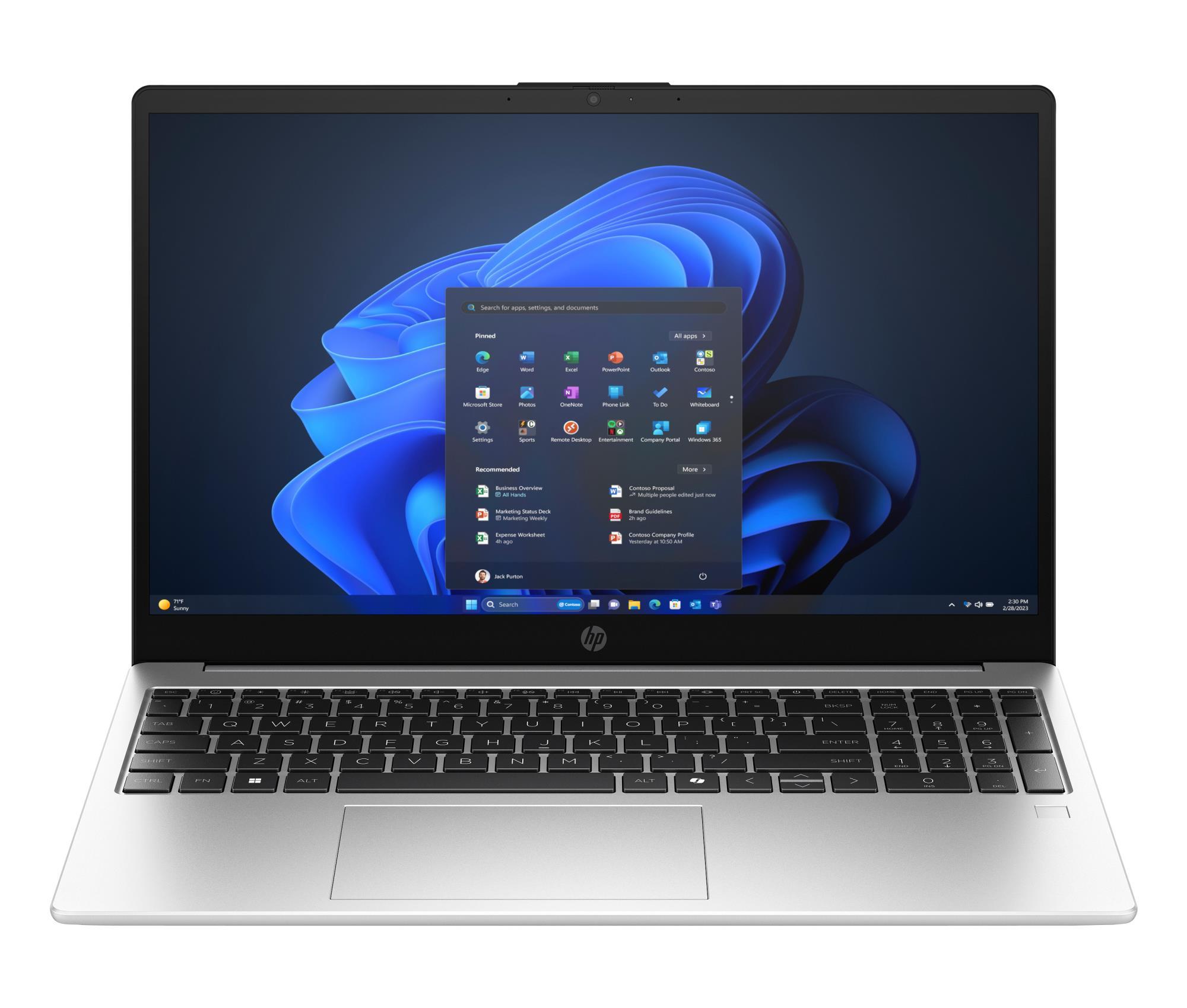 Notebook|HP|255R G10|CPU AMD RyzenT 5|7535U|2.9 GHz|15.6 "|1920 x 1080 pixels|RAM 8 GB|DDR5-SDRAM|SSD 512 GB|Discrete graphics Not available|On-board graphics Yes|Numeric keypad Yes|Keyboard language US English|OS installed FreeDOS|Colour Silver|Weight 1.66 kg|4800 MHz|B9YQ1ET