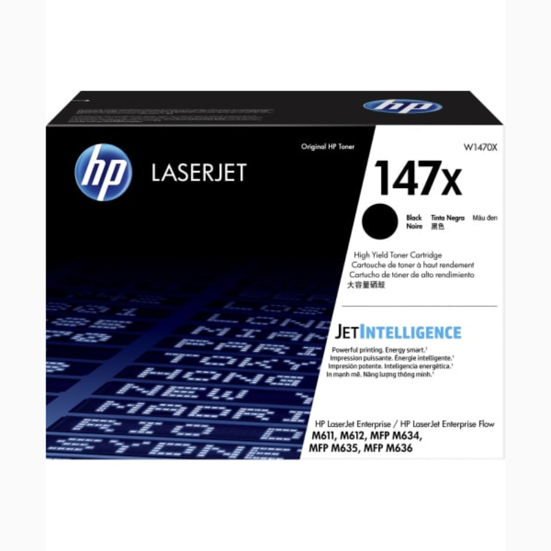 Kasetė HP No.147X (W1470X) BK 25200psl. OEM
