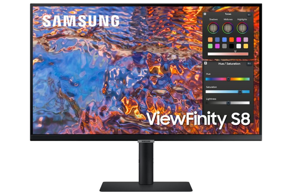 LCD Monitor|SAMSUNG|ViewFinity S8|32"|Business/4K|Panel IPS|3840x2160|16:9|60Hz|5 ms|Swivel|Pivot|Height adjustable|Tilt|Colour Black|LS32B800PXPXEN