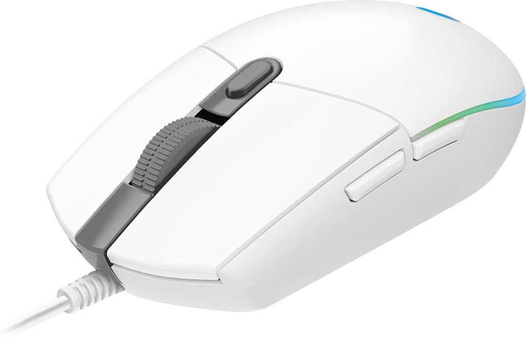 MOUSE USB OPTICAL G102 LIGHTSY/WHITE 910-005824 LOGITECH