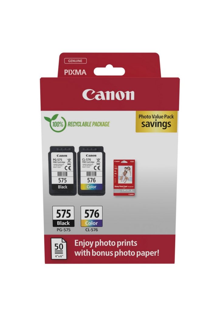Kasetė Canon PG-575/CL-576 CMYK Multipack OEM