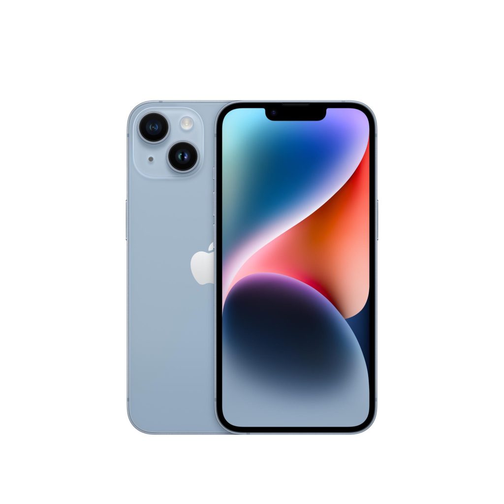 REFURB. PHONE IPHONE 14/128GB BLUE A GRADE RED