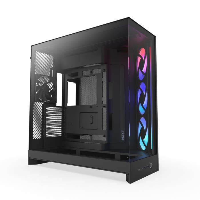 Case|NZXT|ATX/micro ATX/Mini-ITX/EATX|Black|Midi Tower|PC|CM-H92FB-R1