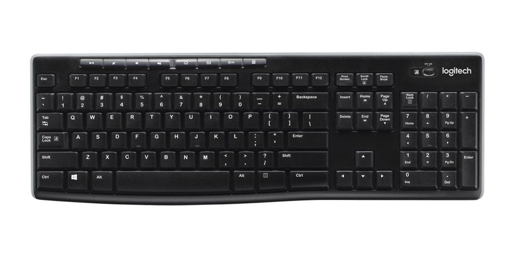 KEYBOARD WRL K270 RUS/920-003757 LOGITECH