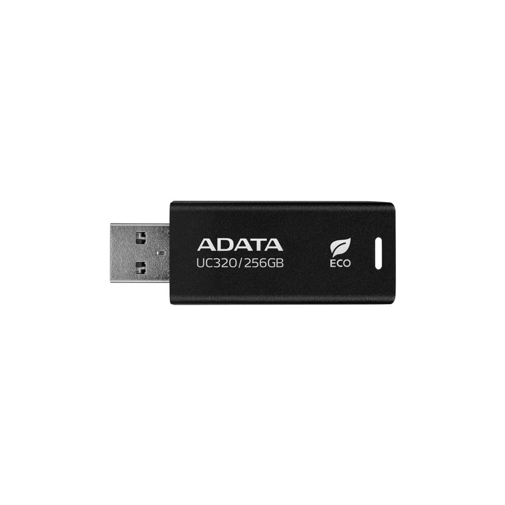 MEMORY DRIVE FLASH USB3.2 256G/BLACK UC320-256G-RBK/BK ADATA