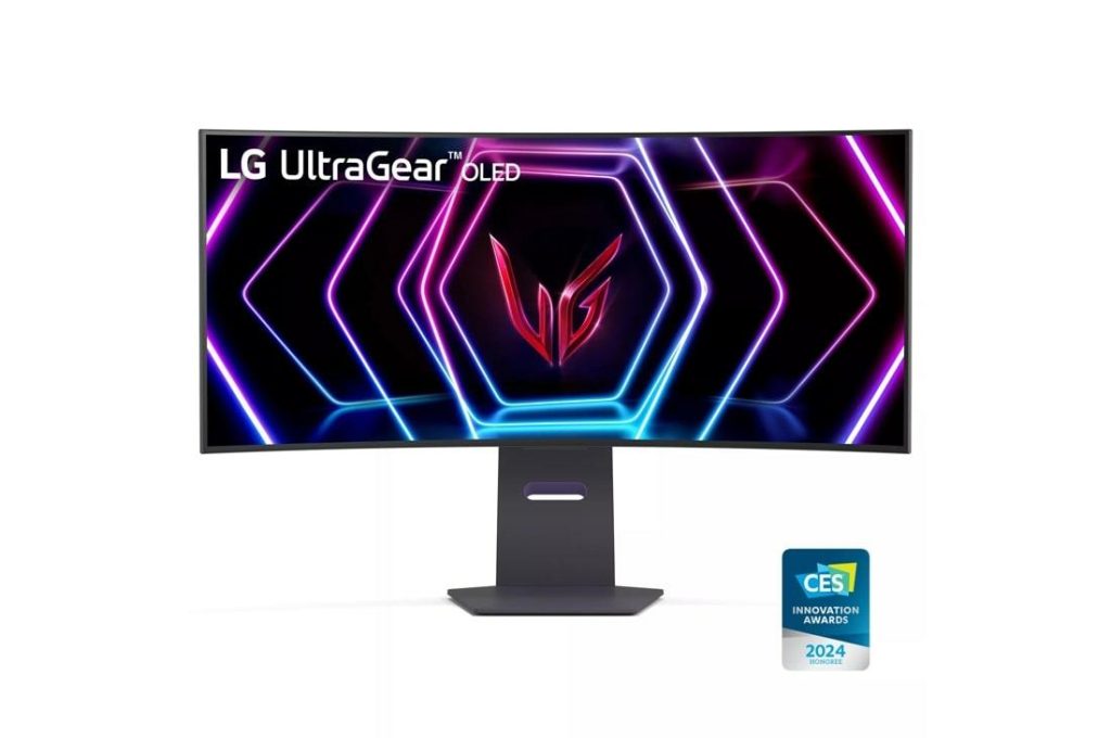 Monitor|LG|39GS95QE-B|39"|Gaming/Curved/21 : 9|Panel OLED|3440x1440|21:9|240Hz|Matte|0.03 ms|Swivel|Height adjustable|Tilt|Colour Black|39GS95QE-B