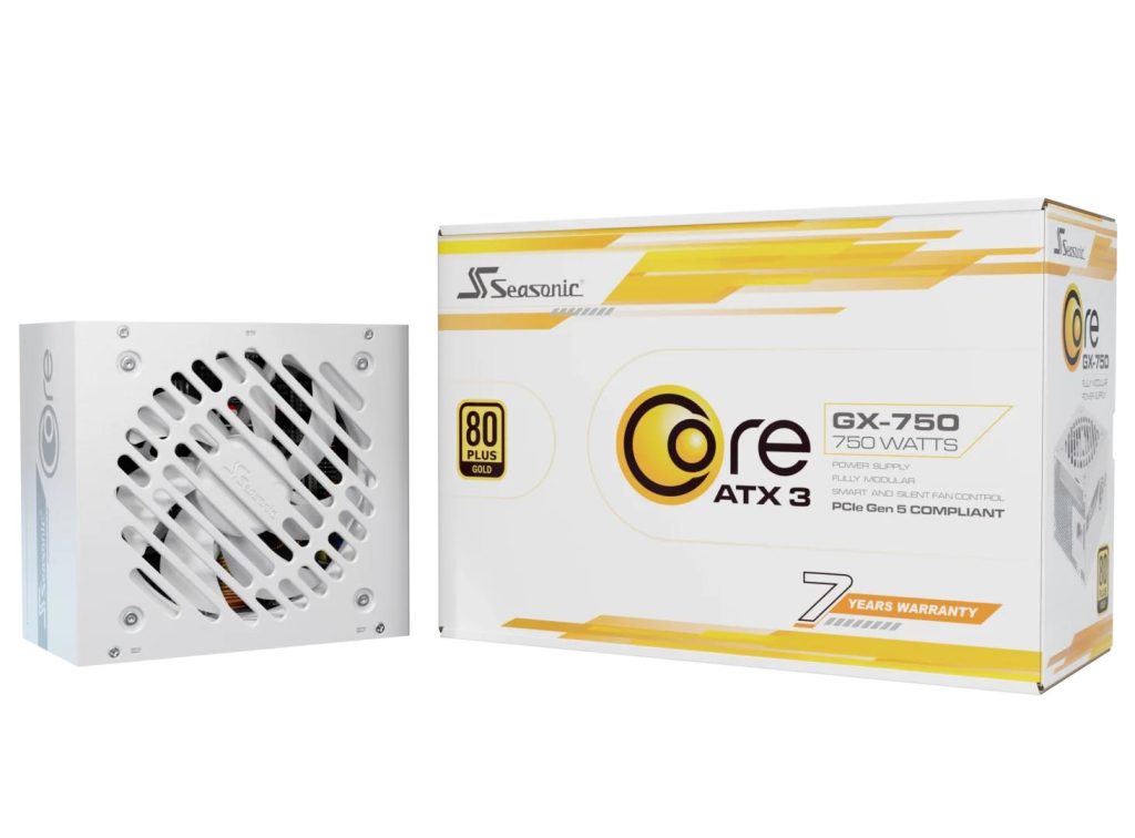 Power Supply|SEASONIC|CORE GX White|ATX|750 W|SRP-CGX751-A5A32SF-W
