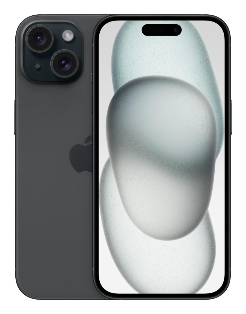 MOBILE PHONE IPHONE 15/256GB BLACK MTP63ZD/A APPLE