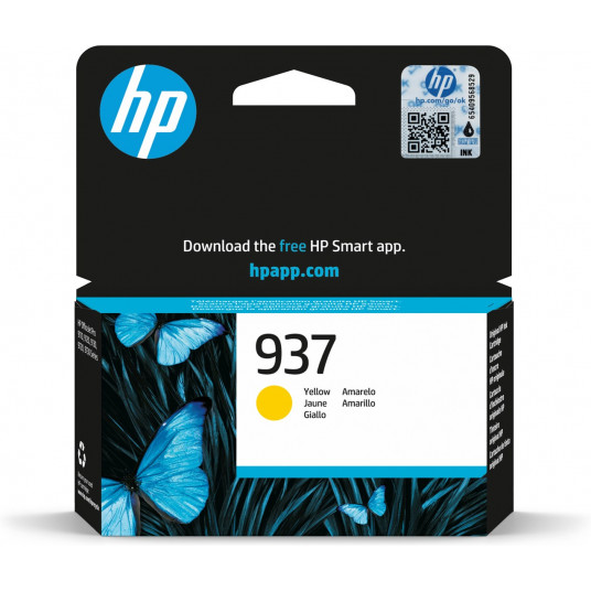 Kasetė HP Ink No.937 (4S6W4NE) YL 800psl OEM