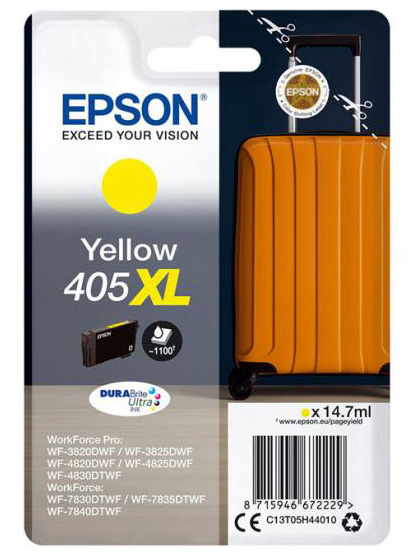 Kasetė Epson 405XL (C13T05H44010) YL 14.7ml OEM