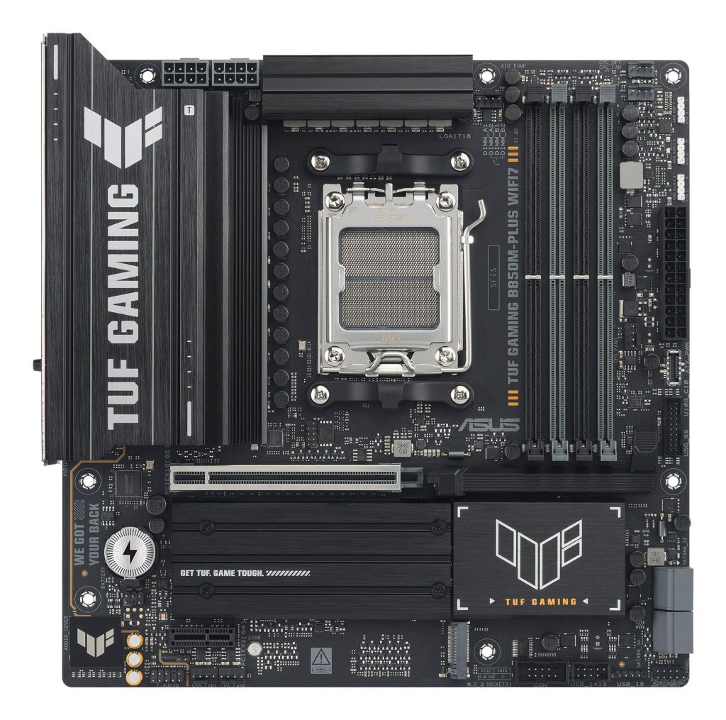 Mainboard|ASUS|AMD B850|SAM5|Micro-ATX|Memory DDR5|Memory slots 4|GAMINGB850M-PLUSWIFI7