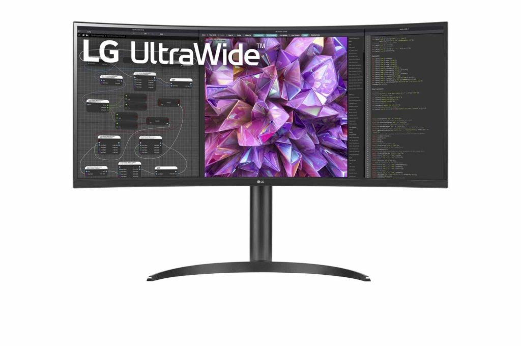 LCD Monitor|LG|34WQ75C-B|34"|Curved/21 : 9|Panel IPS|3440x1440|21:9|5 ms|Speakers|Height adjustable|Tilt|34WQ75C-B