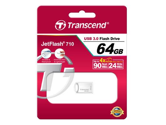 MEMORY DRIVE FLASH USB3 64GB/710 TS64GJF710S TRANSCEND