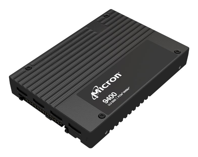 SSD|MICRON|SSD series 9400 MAX|12.8TB|NVMe|NAND flash technology TLC|Write speed 7000 MBytes/sec|Read speed 7000 MBytes/sec|Form Factor U.3|TBW 70000 TB|MTFDKCC12T8TGJ-1BC1ZABYYR