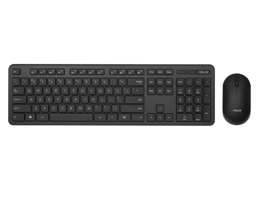 KEYBOARD +MOUSE WRL OPT. CW100/BLACK 90XB0700-BKM0S0 ASUS