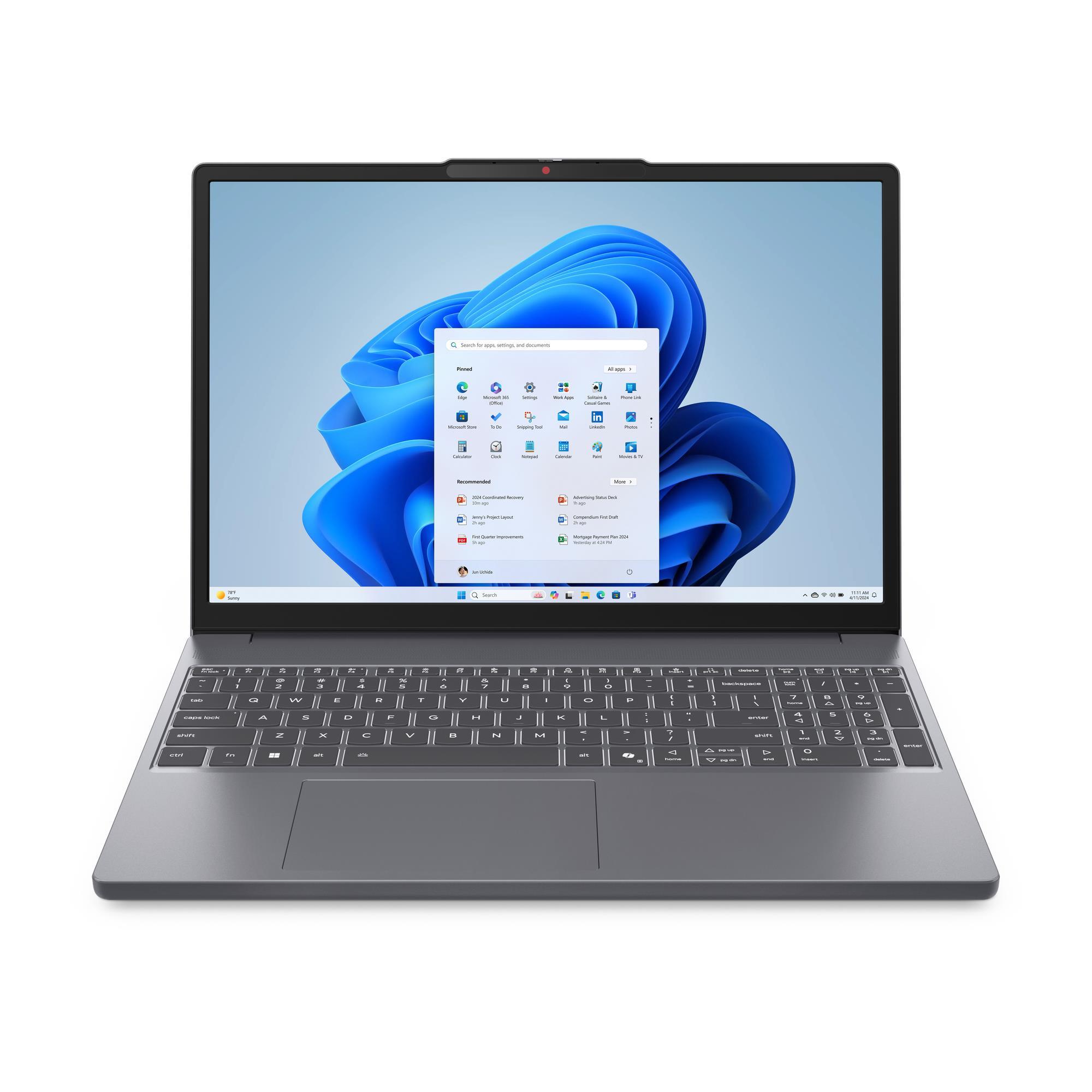 Notebook|LENOVO|IdeaPad|Slim 3 15IRH10|CPU Intel® CoreT i5|i5-13420H|15.3 "|1920 x 1200 pixels|RAM 16 GB|DDR5-SDRAM|SSD 1000 GB|Discrete graphics Not available|On-board graphics Yes|Numeric keypad Yes|Keyboard language English|Colour Grey|Weight 1.59 kg|4800 MHz|83K100CQRM