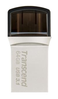 MEMORY DRIVE FLASH USB3 64GB/890 TS64GJF890S TRANSCEND