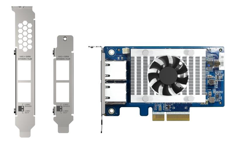 NAS ACC LAN CARD DUAL PORT/QXG-10G2T-X710 QNAP