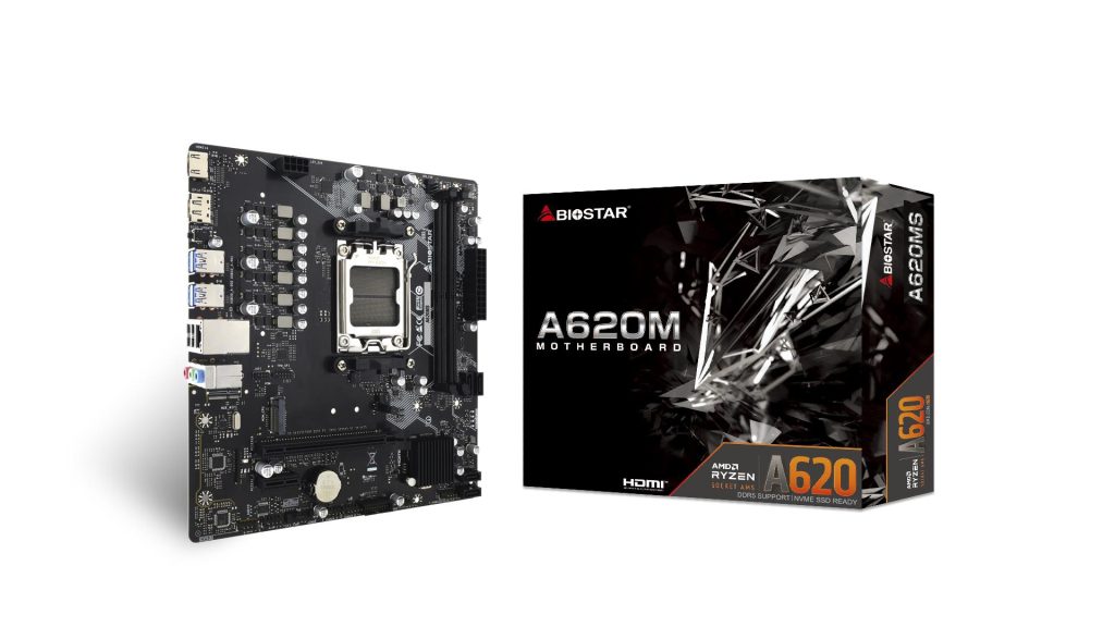 Mainboard|BIOSTAR|AMD A620|SAM5|Micro-ATX|Memory DDR5|Memory slots 2|A620MS