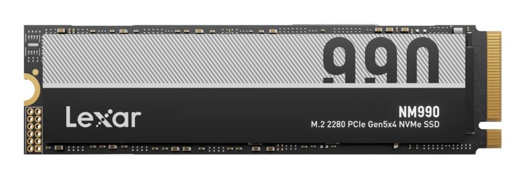 SSD|LEXAR|NM990|2TB|M.2|NVMe|Write speed 10000 MBytes/sec|Read speed 14000 MBytes/sec|2.45mm|TBW 750 TB|MTBF 1500000 hours|LNM990X002T-RNNNG