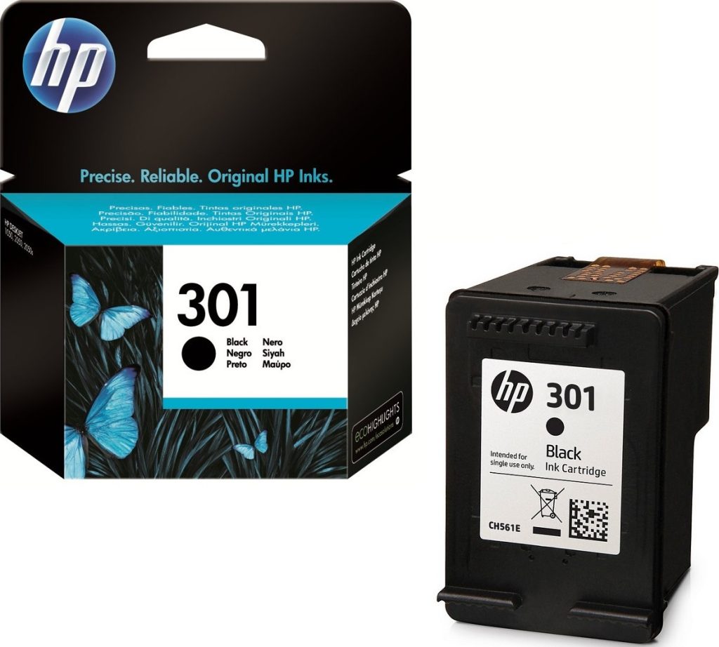 Kasetė HP No.301 (CH561EE) BK 190psl. OEM