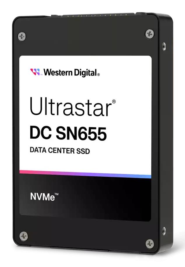 SSD|WESTERN DIGITAL|SSD series Ultrastar DC SN655|15.36TB|PCIe Gen4|NVMe|NAND flash technology TLC|Write speed 3700 MBytes/sec|Read speed 6800 MBytes/sec|Form Factor U.3|MTBF 25000000 hours|0TS2463