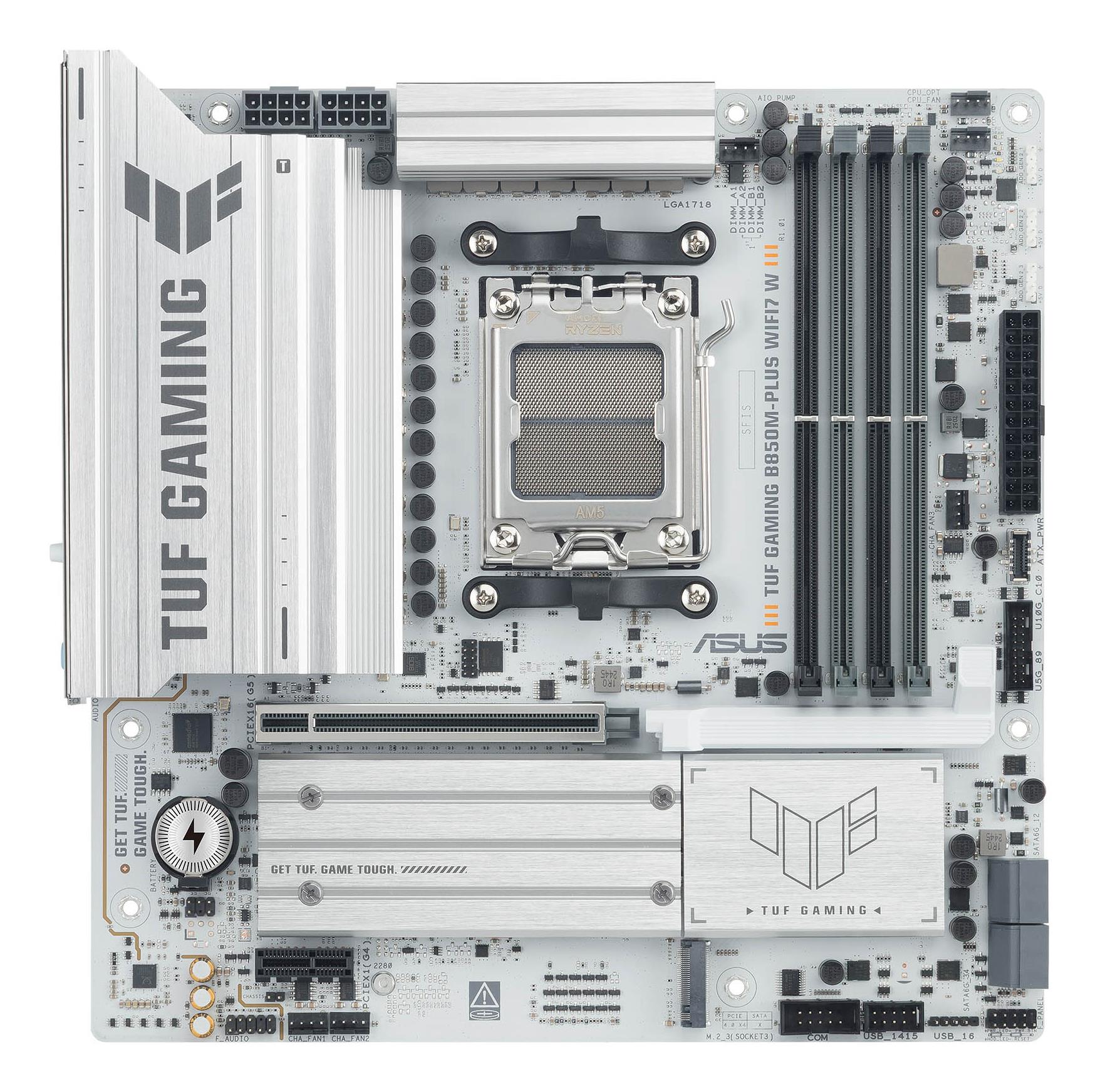 Mainboard|ASUS|AMD B850|SAM5|Micro-ATX|Memory DDR5|Memory slots 4|GAMINGB850M-PLUSWIFI7W