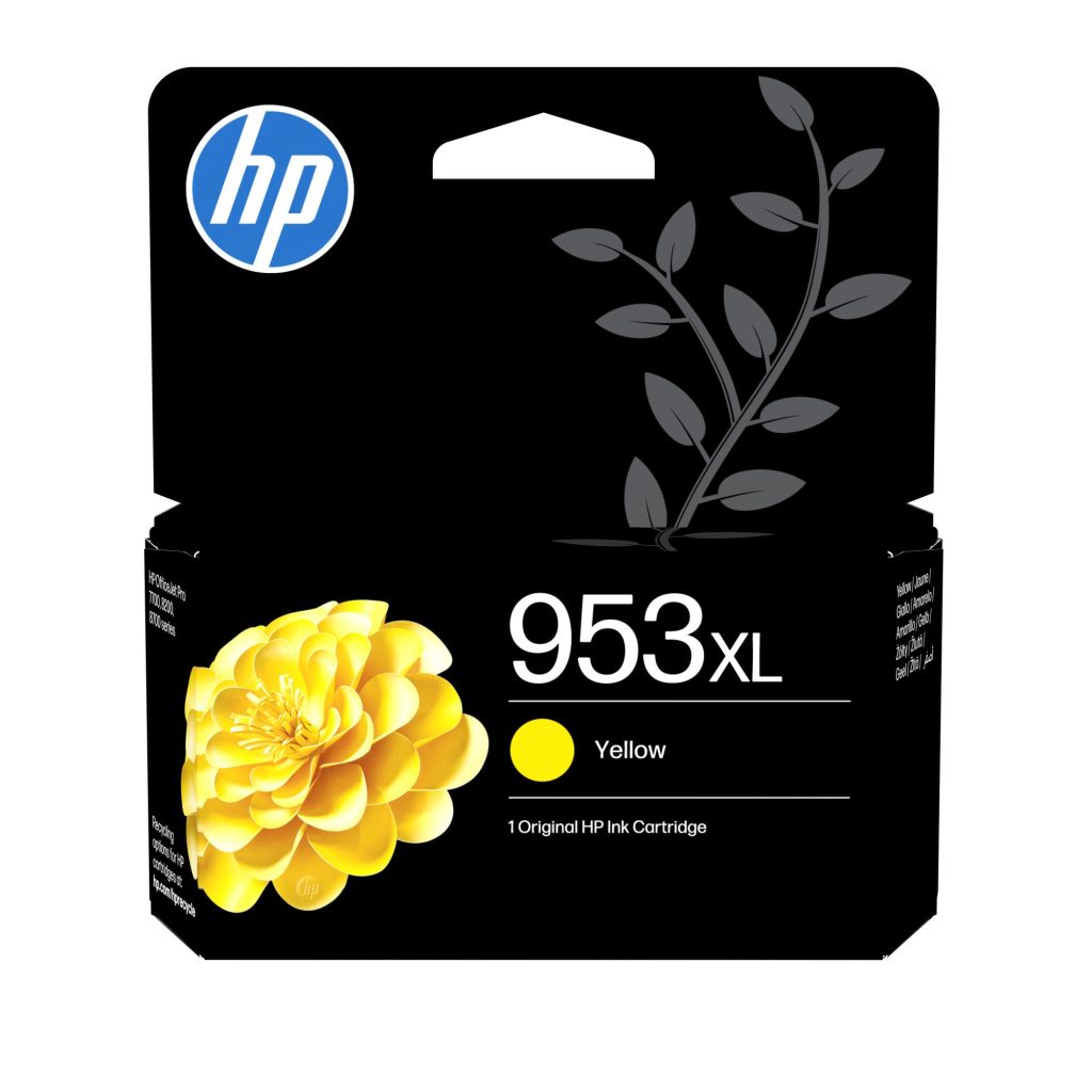 Kasetė HP No.953XL (F6U18AE) YL 1600psl. OEM