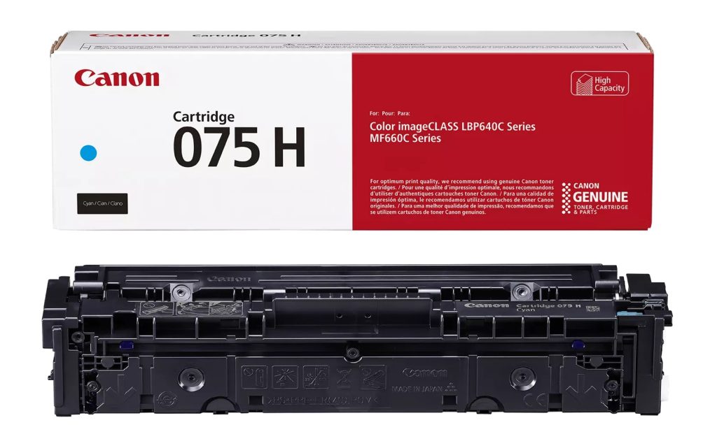 Kasetė Canon 075H (6368C002) CY 2500psl. OEM