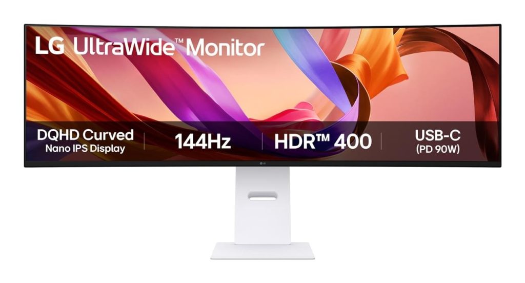 LCD Monitor|LG|49 "|5120 x 1440 pixels|Dual QHD|Native aspect ratio 32:9|LED|Curved|49U950A-W