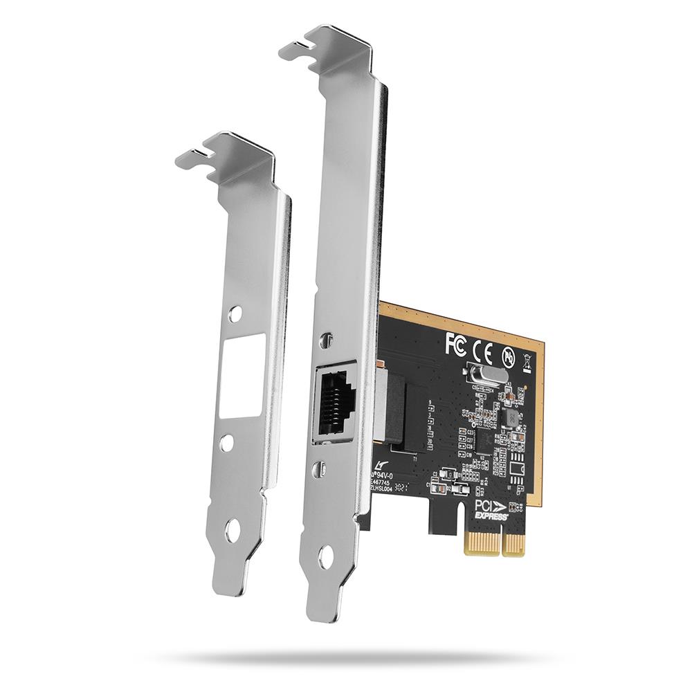 NET CARD PCIE 1GBE 1PORT/SP&LP PCEE-GRF AXAGON