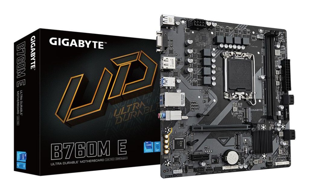 Mainboard|GIGABYTE|Intel B760 Express|LGA1700|Micro-ATX|Memory DDR5|Memory slots 2|B760ME1.0