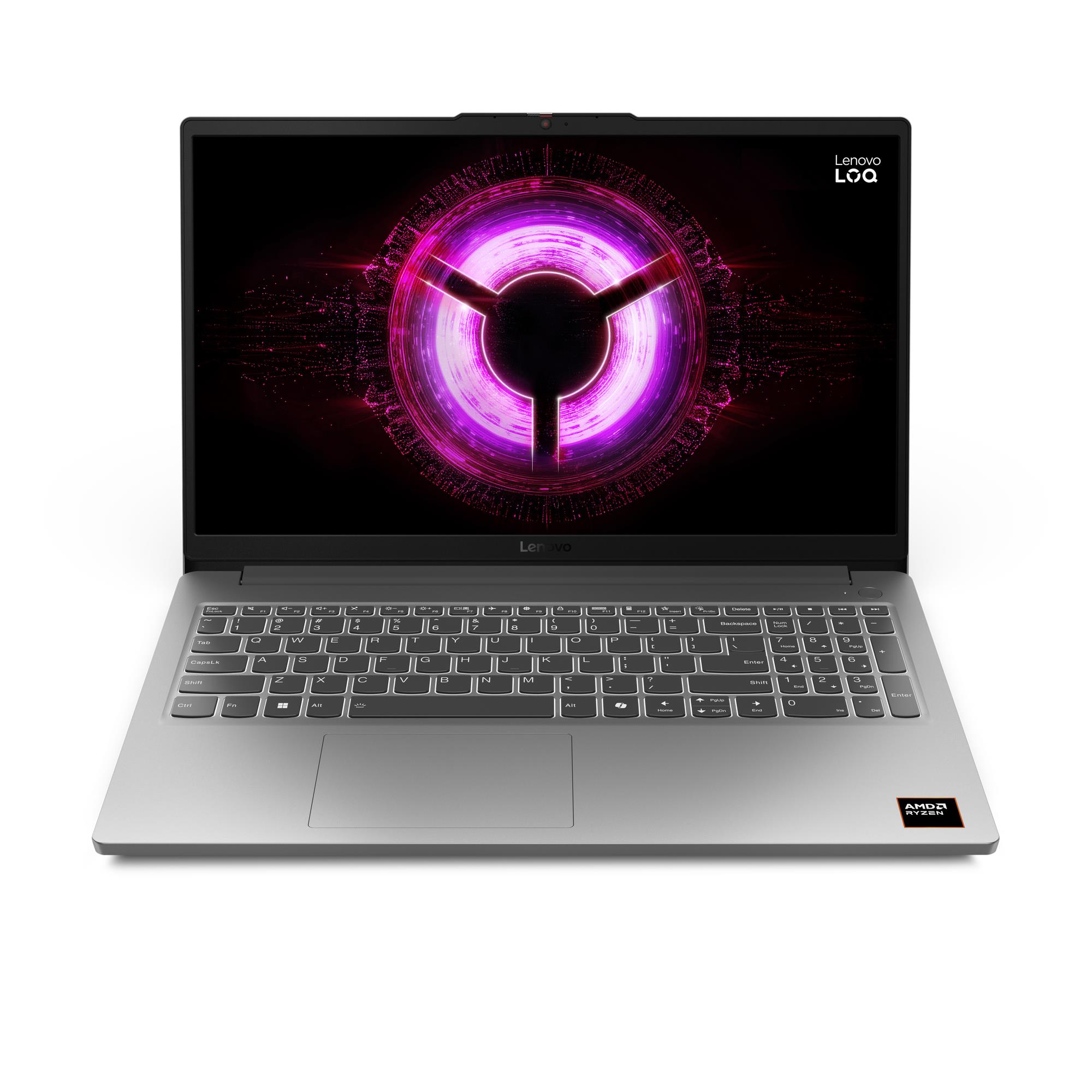 Notebook|LENOVO|LOQ|LOQ 15ARP10E|CPU AMD RyzenT 7|7735HS|3.2 GHz|15.6 "|1920 x 1080 pixels|RAM 16 GB|DDR5-SDRAM|SSD 1000 GB|Discrete graphics NVIDIA GeForce RTX 3050|6 GB|On-board graphics Yes|Numeric keypad Yes|Keyboard language English|Colour Grey|Weight 1.8 kg|4800 MHz|83S0002QRM