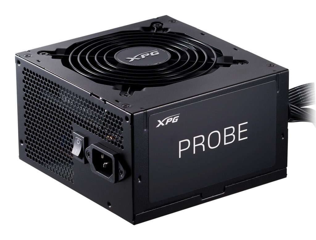 Power Supply|ADATA|PROBE BRONZE Power Supply|600 Watts|Efficiency 80 PLUS BRONZE|PFC Active|MTBF 100000 hours|PROBE600B-BKCEU