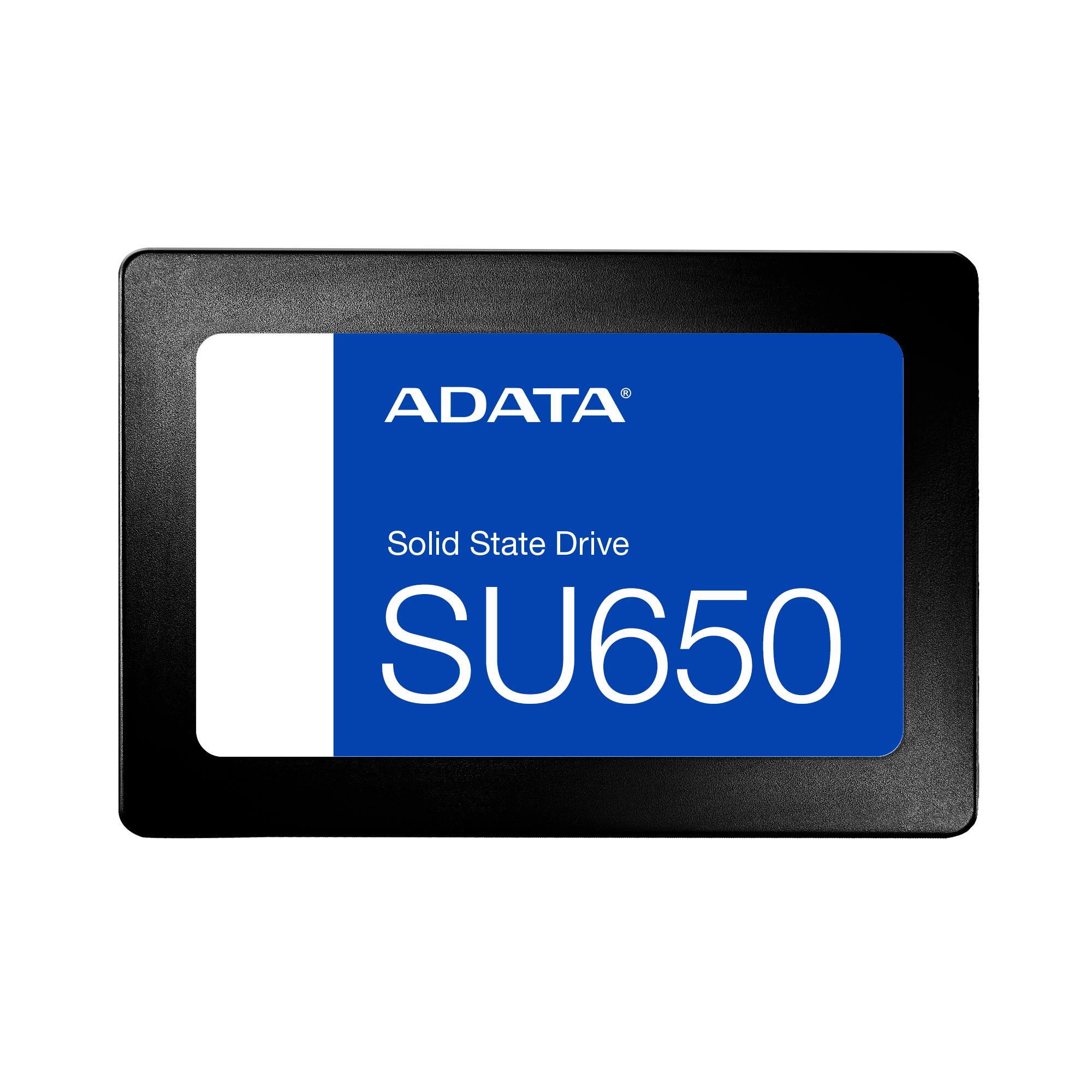 SSD|ADATA|SU650|2TB|Write speed 450 MBytes/sec|Read speed 520 MBytes/sec|2,5"|TBW 600 TB|MTBF 2000000 hours|ASU650SS-2TT-R