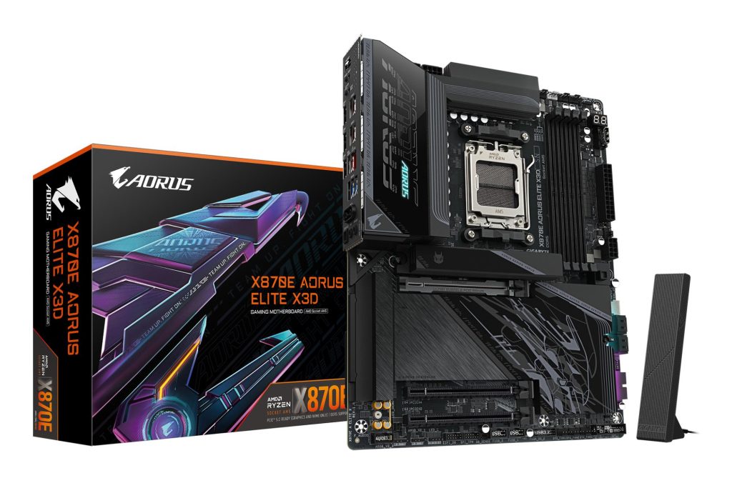 Mainboard|GIGABYTE|AMD X870E|Socket AM5|ATX|RAM DDR5-SDRAM|4xSlots|Wi-Fi Yes|Bluetooth Yes|4xNumber of M.2 (M) slots|X870E A ELITE X|X870EAELITEX
