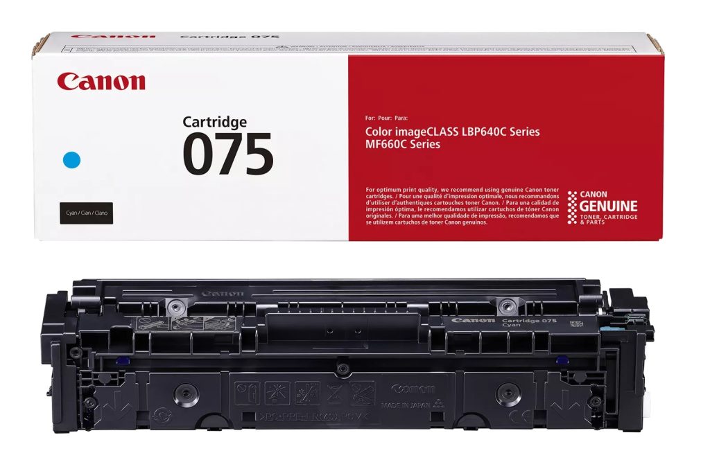 Kasetė Canon 075 (6364C002) CY 1300psl. OEM