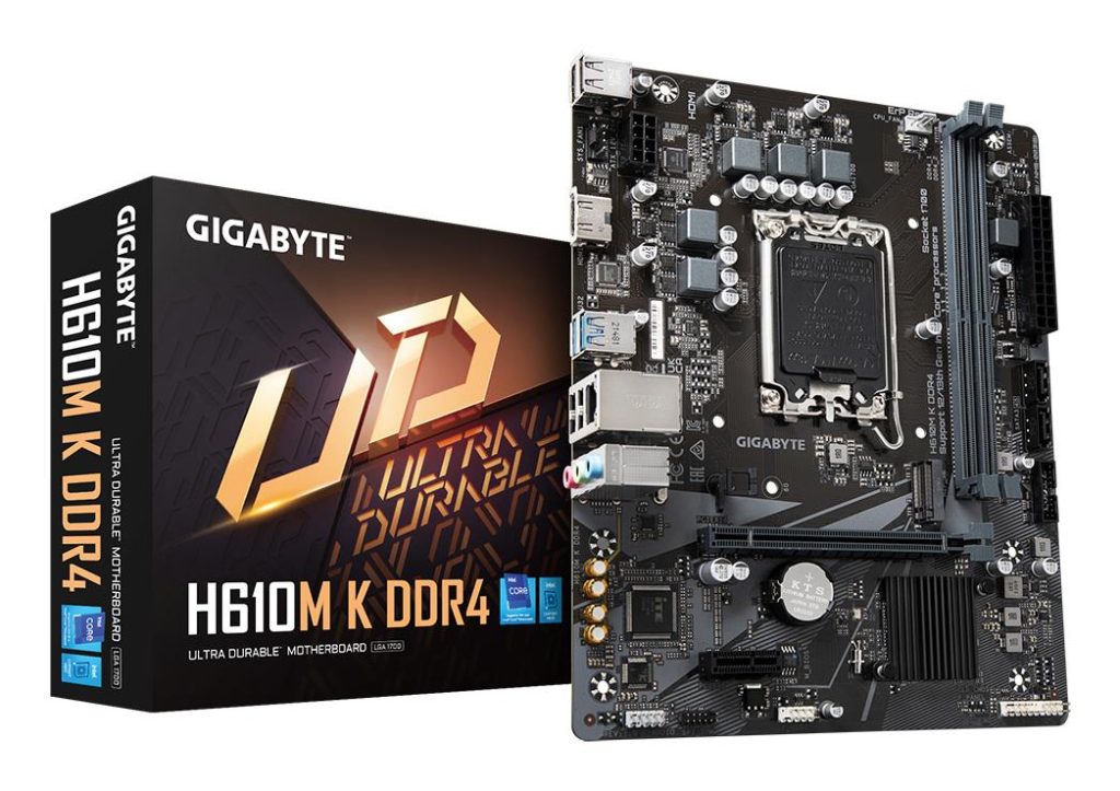 Mainboard|GIGABYTE|Intel H610|LGA1700|Micro-ATX|Memory DDR4|Memory slots 2|H610MKDDR42.0