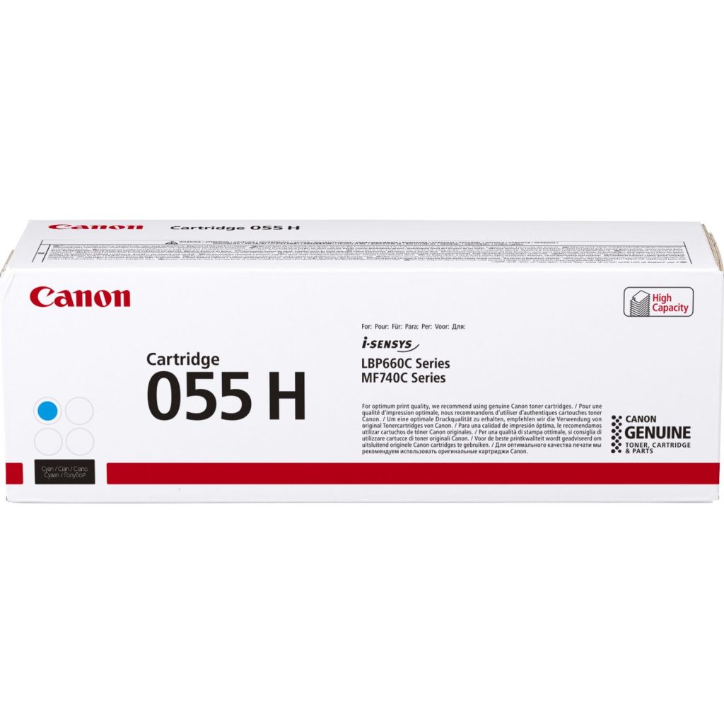 Kasetė Canon 055H (3019C002/3019C004) CY 5900psl. OEM