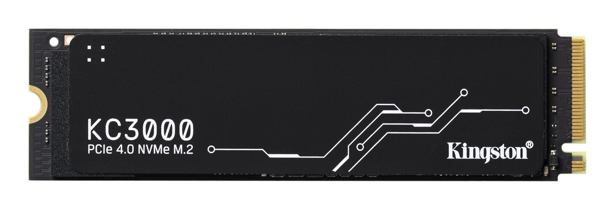 SSD|KINGSTON|KC3000|2TB|M.2|NVMe|3D TLC|Write speed 7000 MBytes/sec|Read speed 7000 MBytes/sec|MTBF 1800000 hours|SKC3000D/2048G