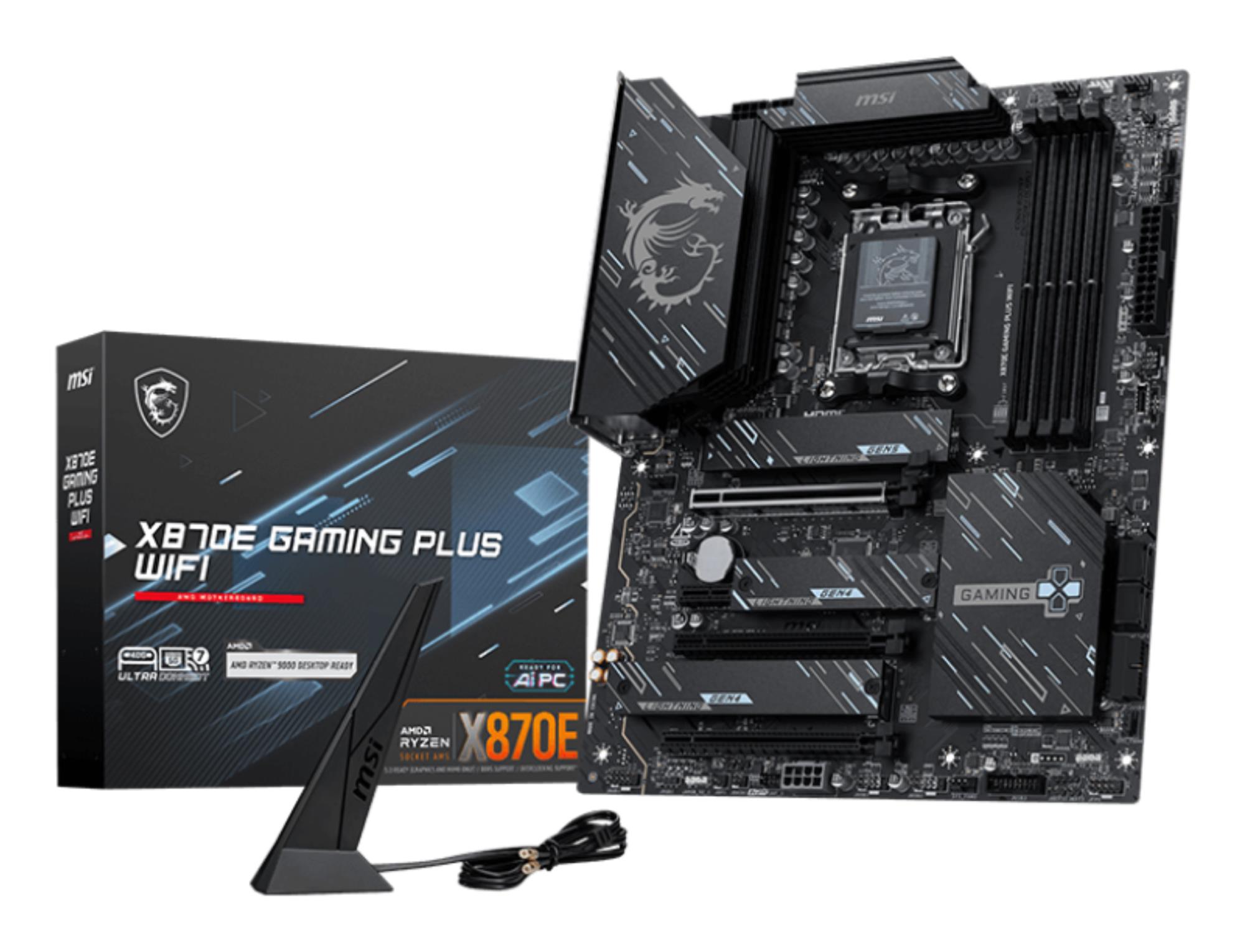 Mainboard|MSI|AMD X870E|SAM5|ATX|Memory DDR5|X870EGAMINGPLUSWIFI